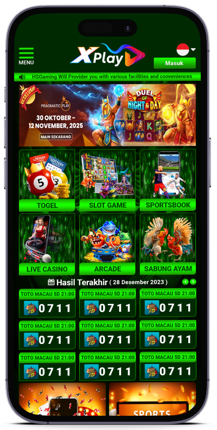 Template Hijau Mobile